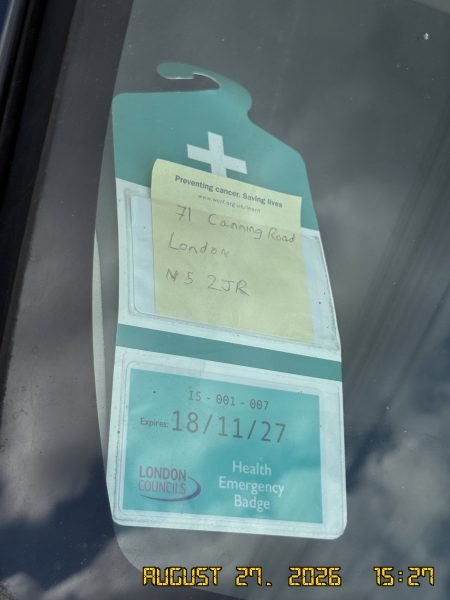 Health Emergency Badge observation, 27 August 2026